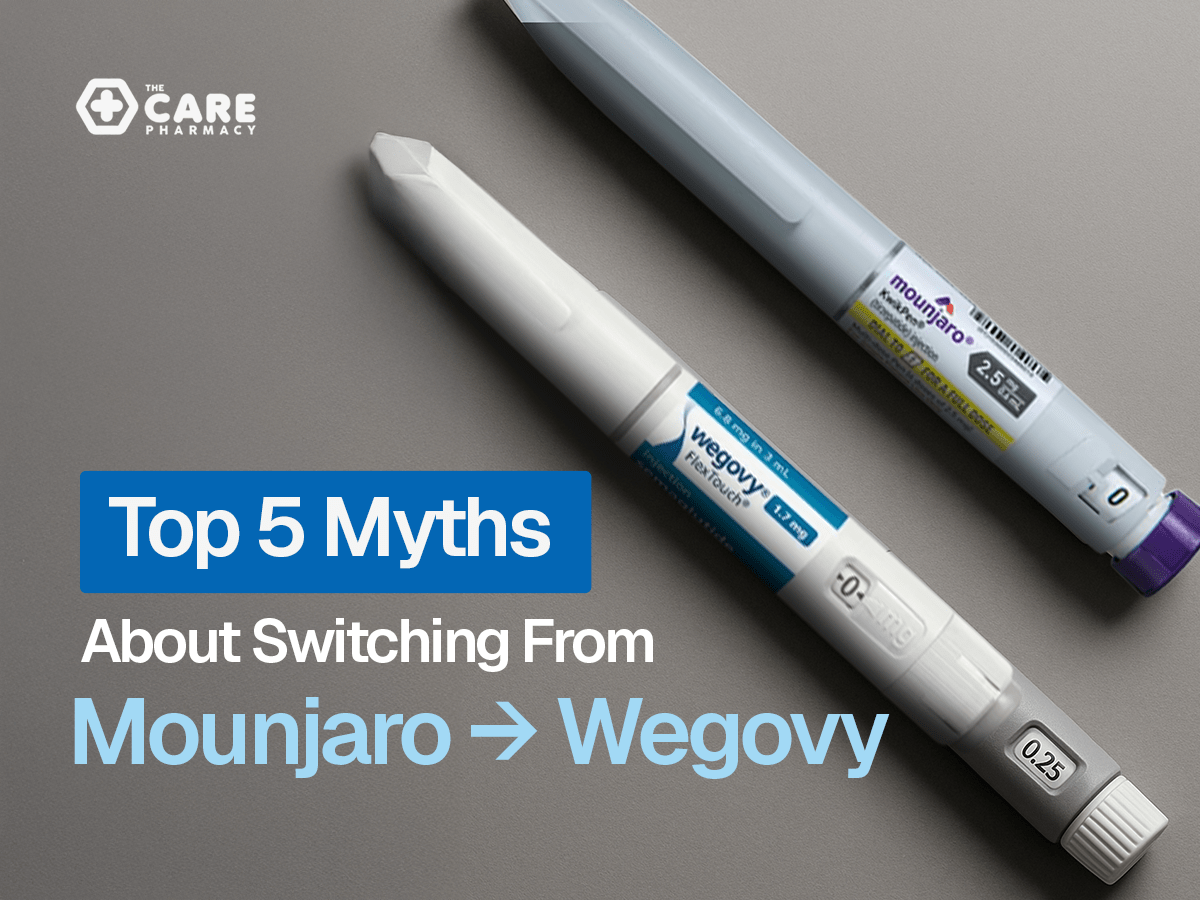 Top 5 Myths About Switching From Mounjaro to Wegovy
