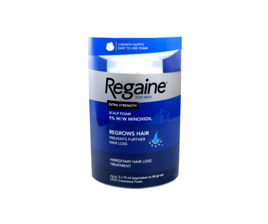 Regaine for Men Extra Strength Scalp Foam – 3-month supply
