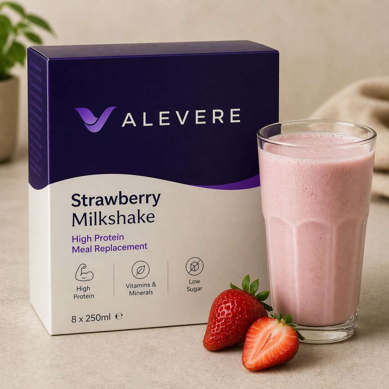 Strawberry Flavoured Milkshake