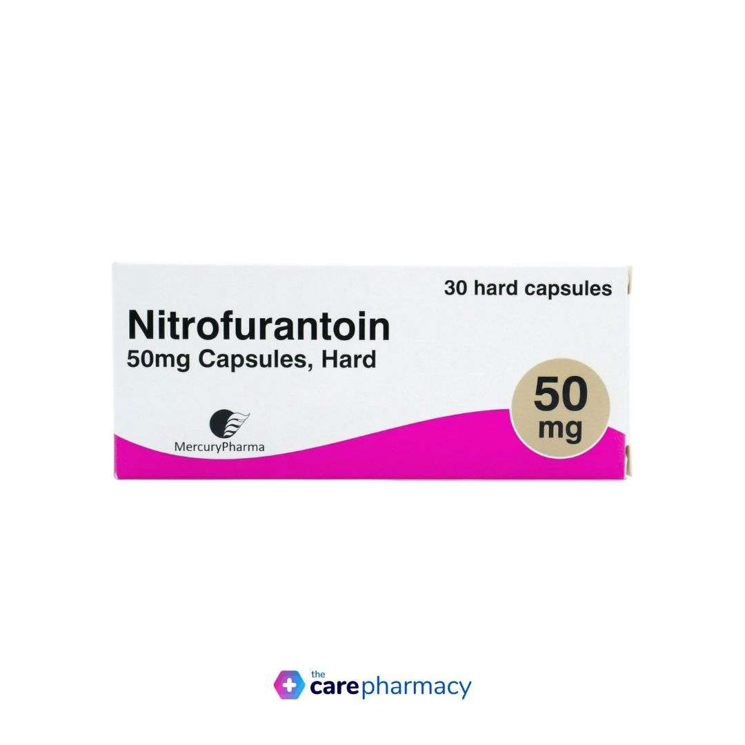 Nitrofurantoin 50mg Capsules